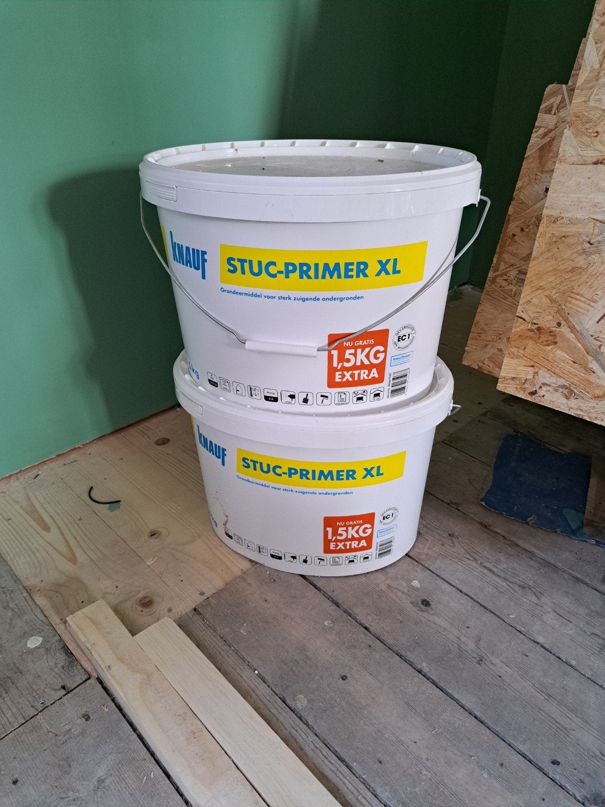 Knauf Stuc-Primer XL - Grondmiddel voor zuigende ondergrond, Ophalen, Nieuw