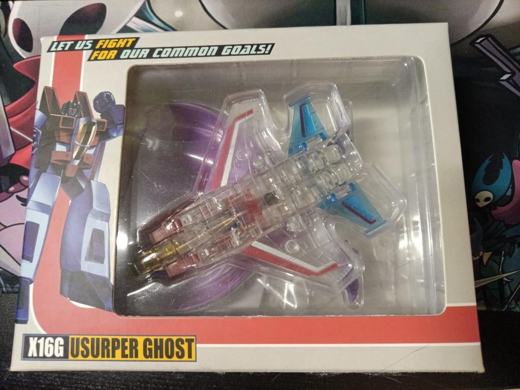 DX9 X16G Usurper Ghost, Starscream, Verzamelen, Transformers, G1, Ophalen of Verzenden, Zo goed als nieuw, Decepticons
