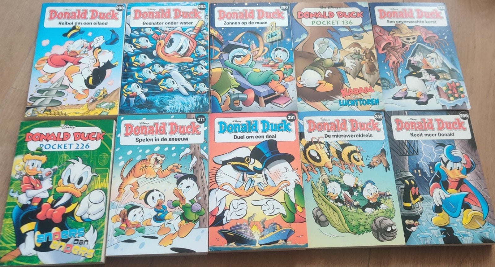 Donald Duck Pockets - 16 stuks, Meerdere stripboeken, Ophalen, Gelezen, Walt Disney