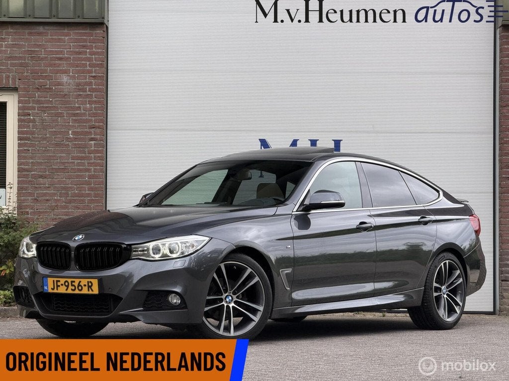 BMW 3-serie Gran Turismo 320i M Sport 19'' Pano Stoelverwarm, Auto's, BMW, Bedrijf, Te koop, 3-Serie GT, ABS, Airbags, Airconditioning