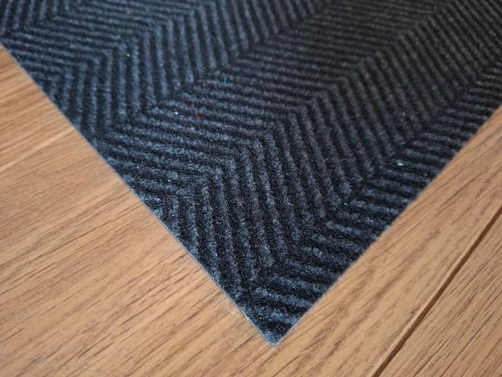 Tapijttegels zwart 50x50 cm, Ophalen, 75 m² of meer, Zwart, Zo goed als nieuw