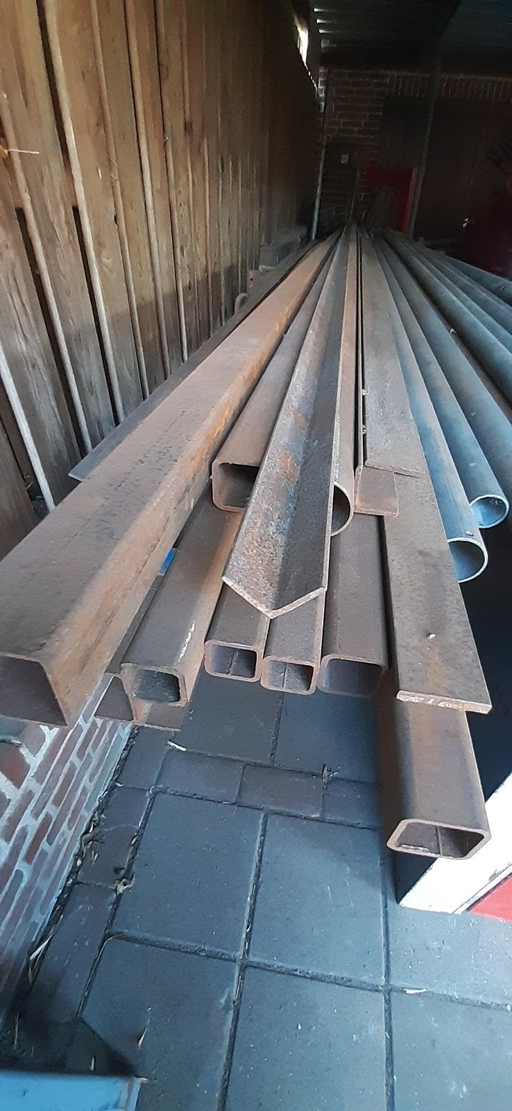 Stijgerpijpen en kokers, Doe-het-zelf en Verbouw, Ophalen, Gebruikt, IJzer