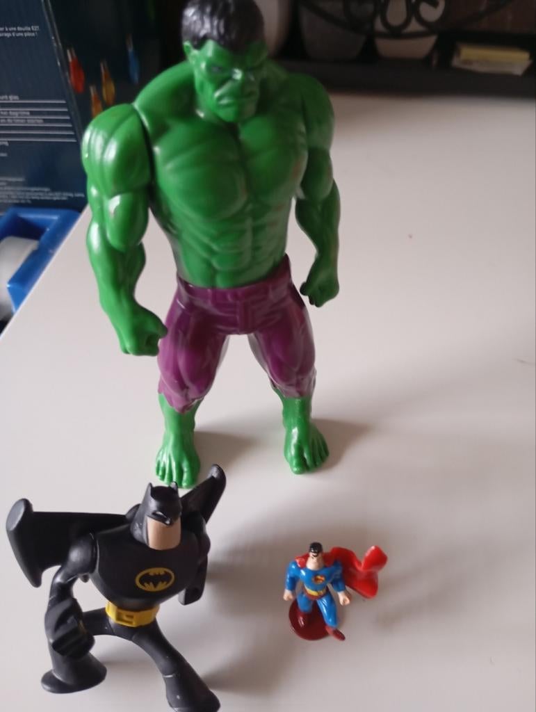 3 SUPER HELDEN NU ALLES 10€ ZIE FOTO,S., Ophalen of Verzenden