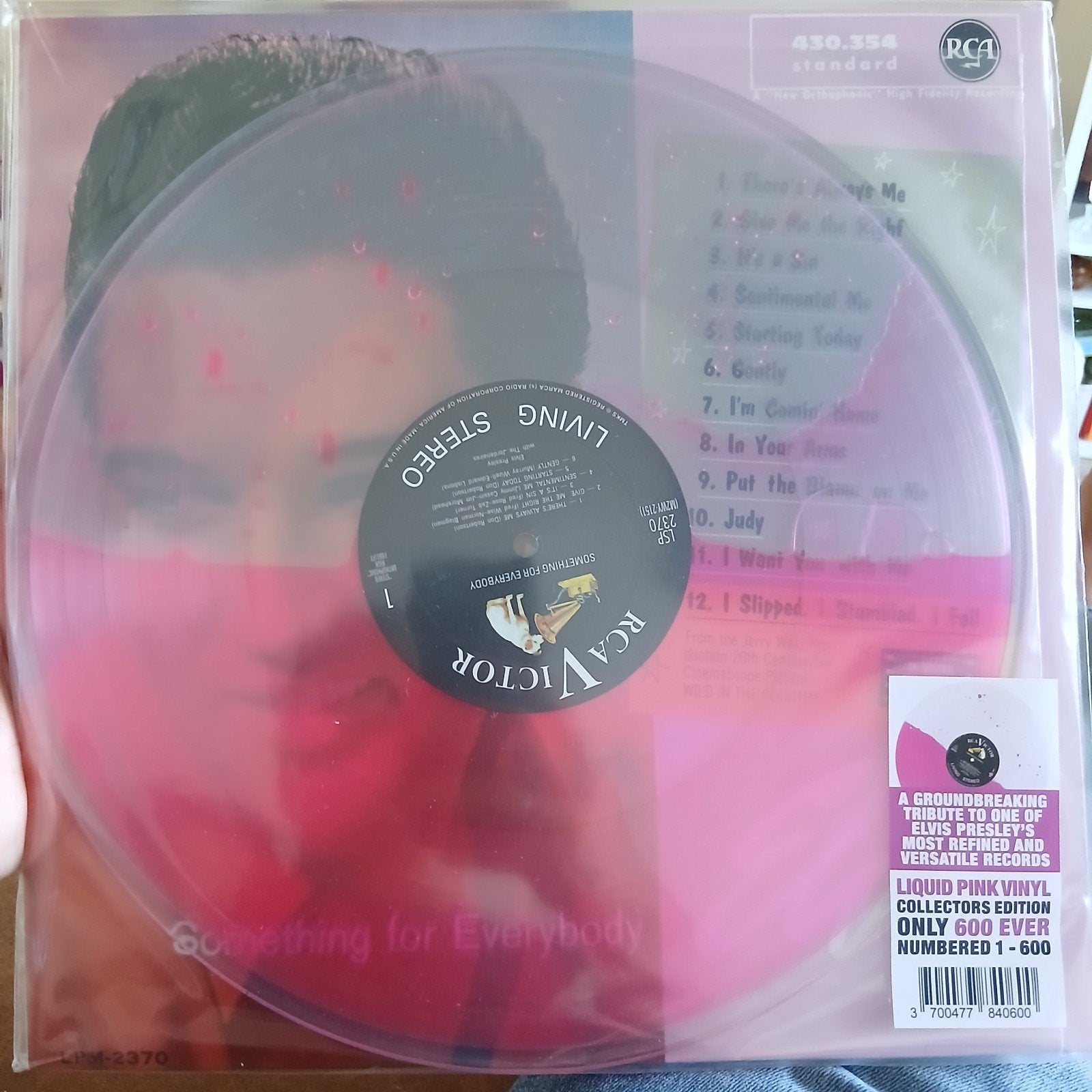 Elvis Presley - Something for Everybody - Liquid Pink Vinyl, LP, Limited edition, Ophalen of Verzenden, Zo goed als nieuw