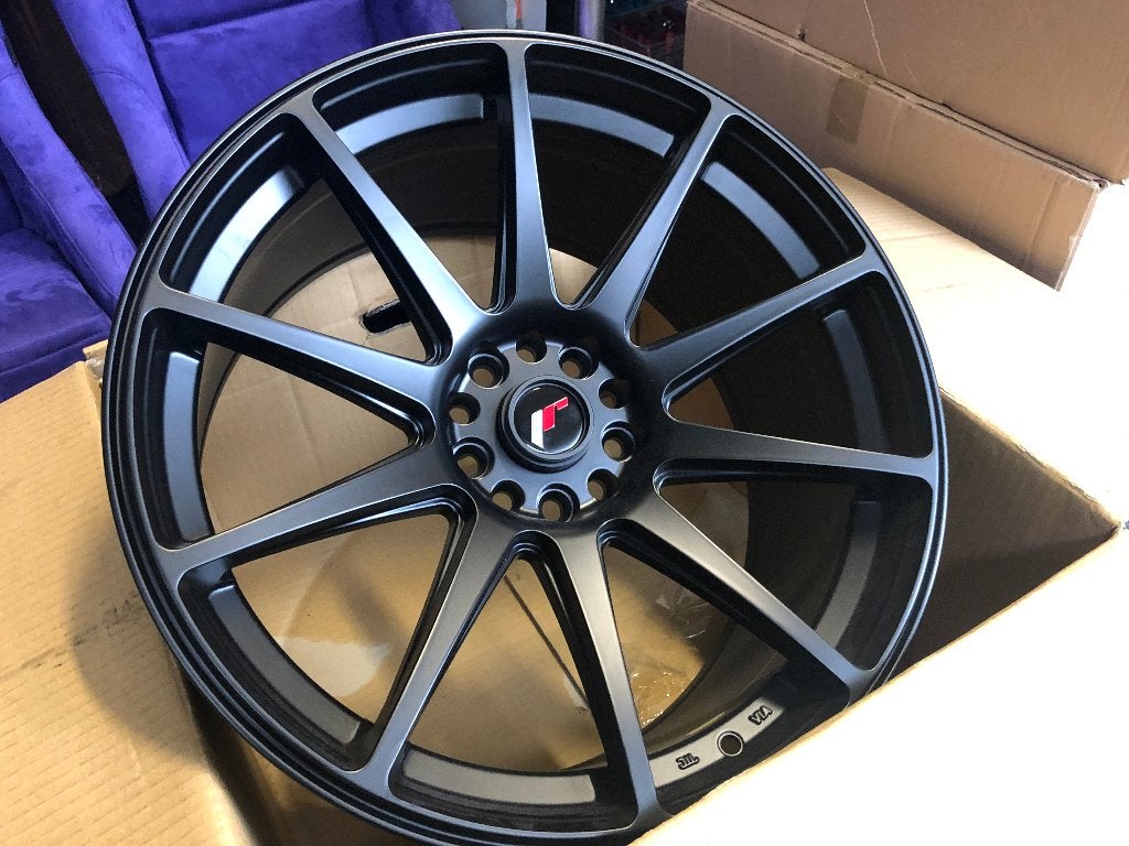 JR Wheels JR11 Matt Black - 19 x 9.5J ET35 5x112 5x114.3, Ophalen of Verzenden