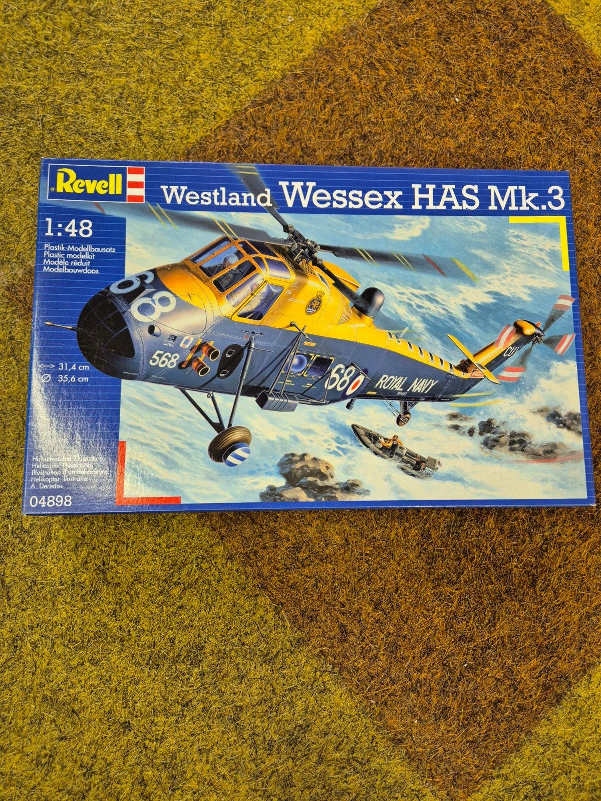 Revell 04898 Westland Wessex HAS Mk3, Nieuw, Ophalen of Verzenden, Groter dan 1:72, Revell