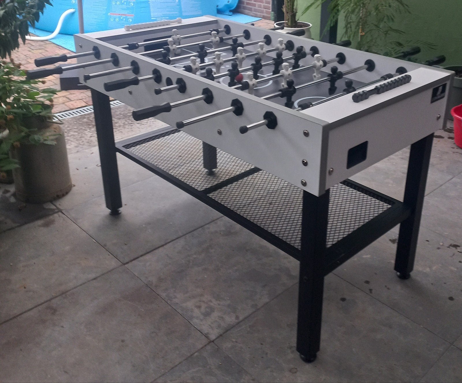 Cougar Voetbaltafel Freestyle pro White, Ophalen, Zo goed als nieuw, N.v.t, N.v.t