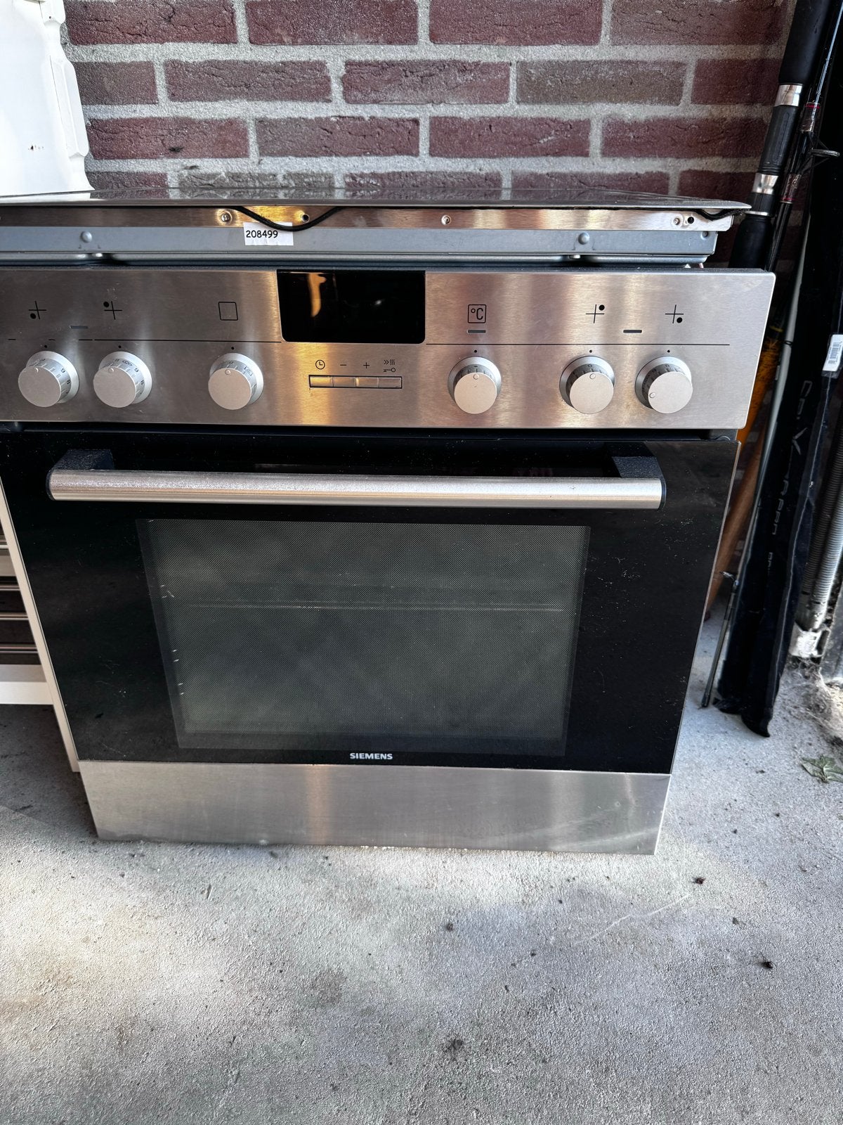 Siemens Inbouwset: Oven & Keramische Kookplaat (11,4 kW), Ophalen, Gebruikt, Oven, Siemens