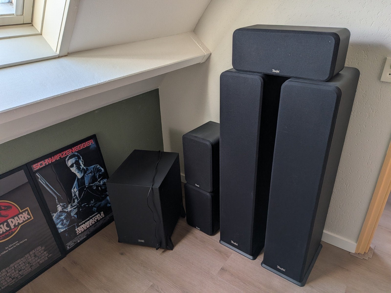 Teufel 5.1 Surroundset - Ultima 40, Audio, Tv en Foto, Zo goed als nieuw, Surroundset, Geschikt voor surround/home cinema, Ophalen