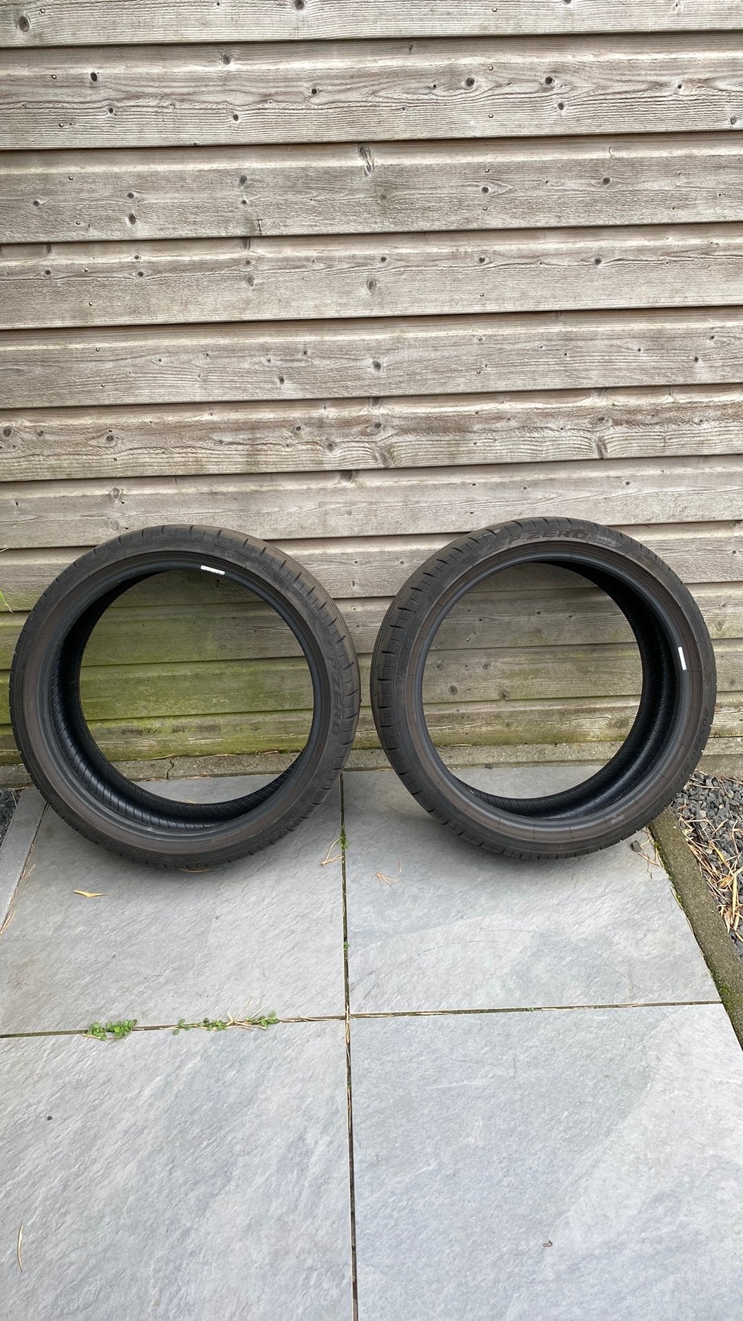 2 pirelli P zero run flat zomerbanden, Motoren, Ophalen