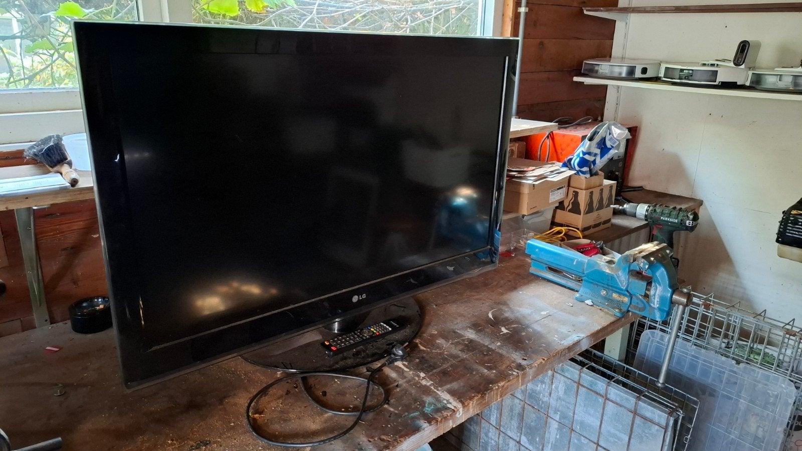 LG TV met afstandsbediening, Ophalen, Gebruikt, 100 cm of meer, LG