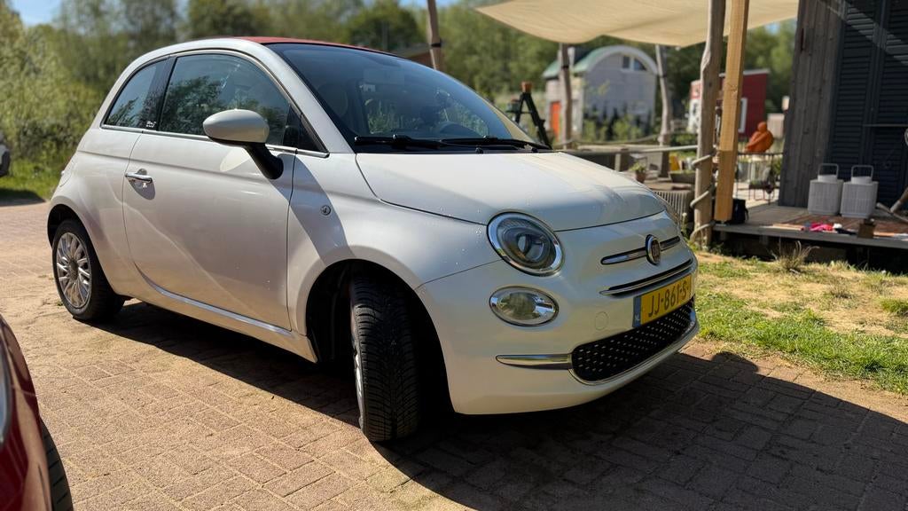 Fiat 500 1.2 2016 Wit, Auto's, Fiat, Particulier, Panoramadak, Benzine, Euro 6, C, Hatchback, Handgeschakeld, Origineel Nederlands