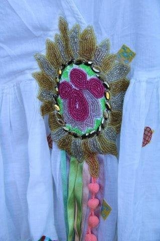 Tuniek gekleurd Antica santoria Giacomo cinque 1mt Vaste AAN, Kleding | Dames, Overige kleuren, Ophalen of Verzenden, Zo goed als nieuw