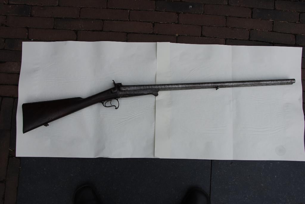 antiek jachtgeweer, Antiek en Kunst, Ophalen of Verzenden