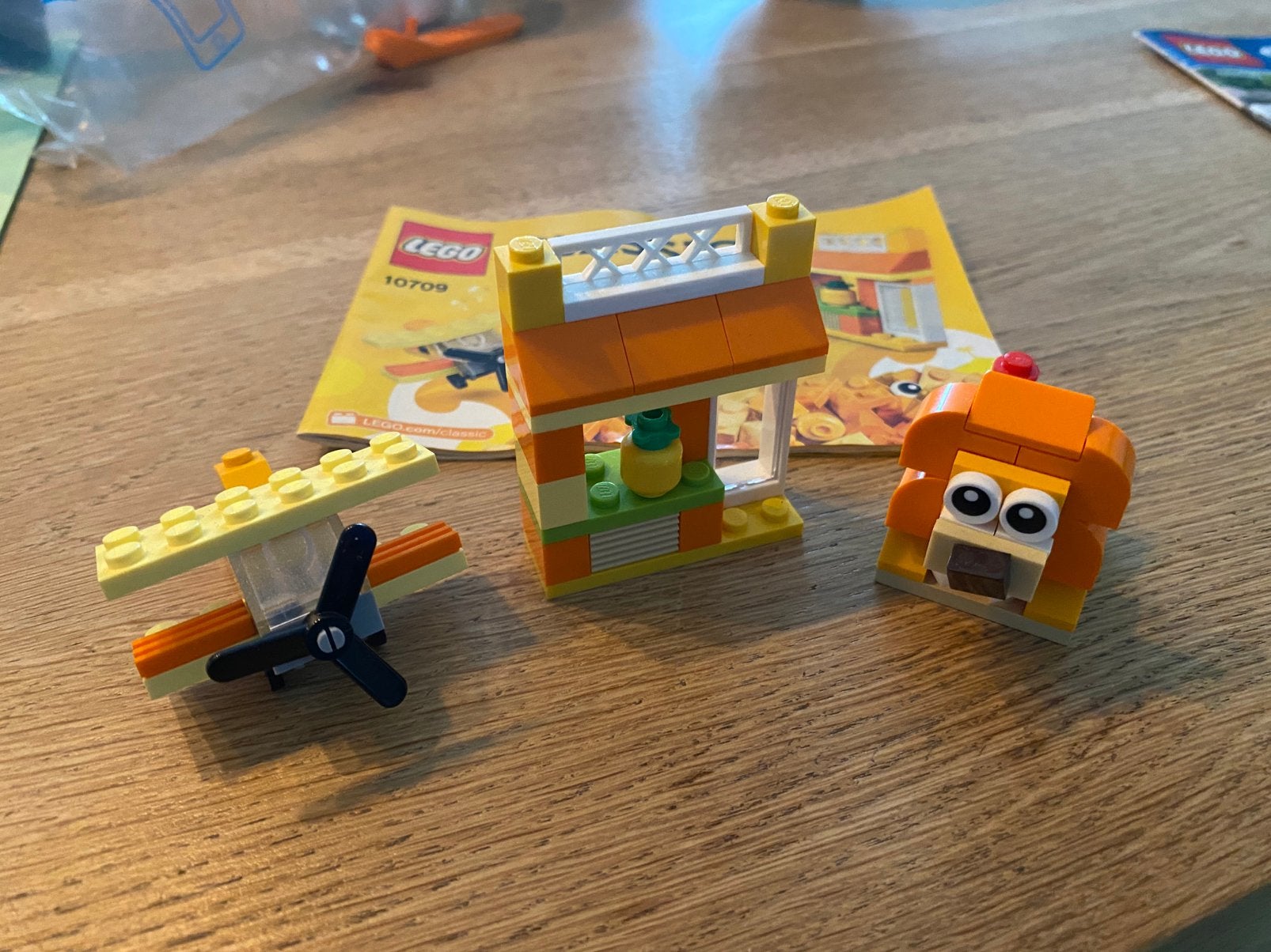 Lego classic 10709 oranje creatieve set, Ophalen of Verzenden, Gebruikt