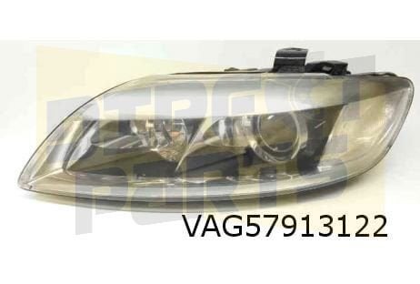 Audi Q7 (-7/09) Koplamp Rechts (HID D1S/actieve bochtverlich, -, Verzenden, -, Nieuw