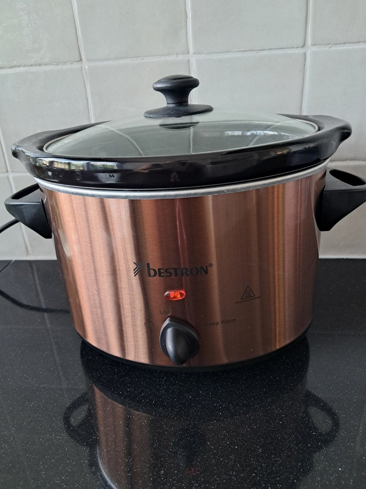 Bestron slowcooker ASC350, Ophalen, Zo goed als nieuw
