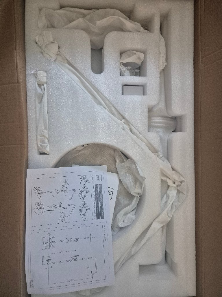 JEE-O Slimline opbouw regendouche set - mat goud, Ophalen of Verzenden, Nieuw, Douche
