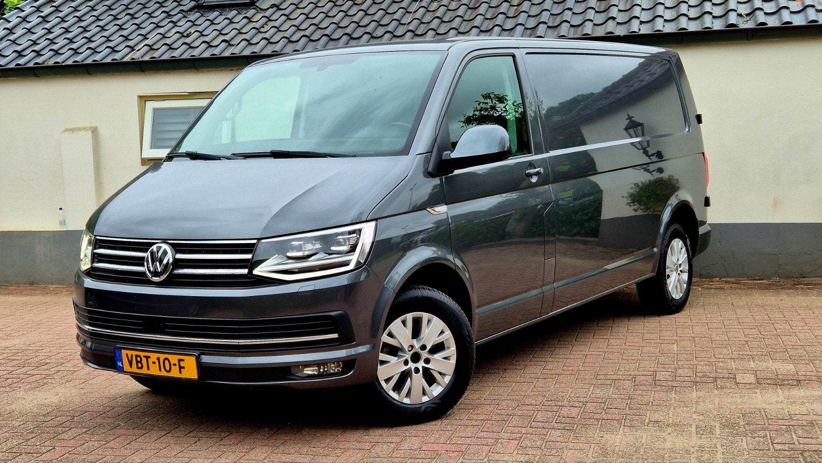 Vw Transporter High GB 2.0 TDI 150pk L2h1 340/2800/ Inruil m, Stof, Euro 6, 4 cilinders, Volkswagen