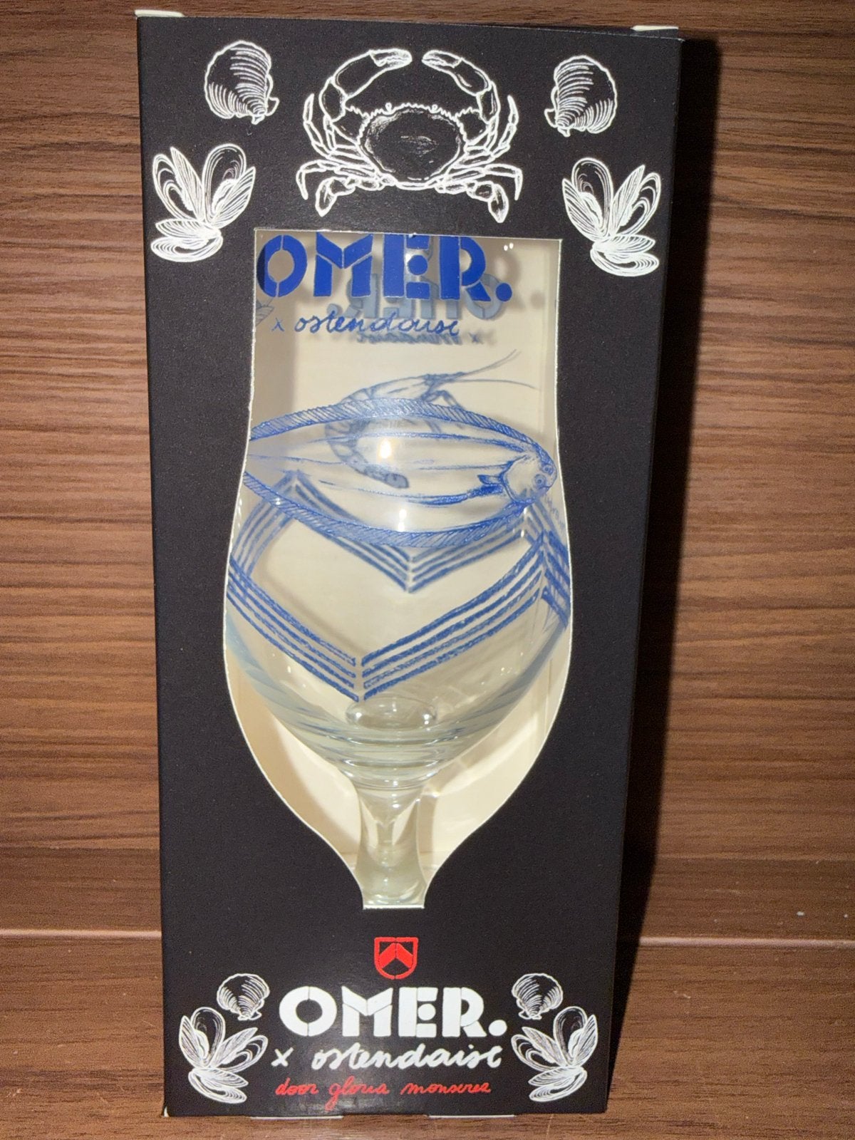 Omer Limited Edition Bierglas  Ostendaise 2026 NIEUW in doos, Verzamelen, Biermerken, Ophalen, Nieuw