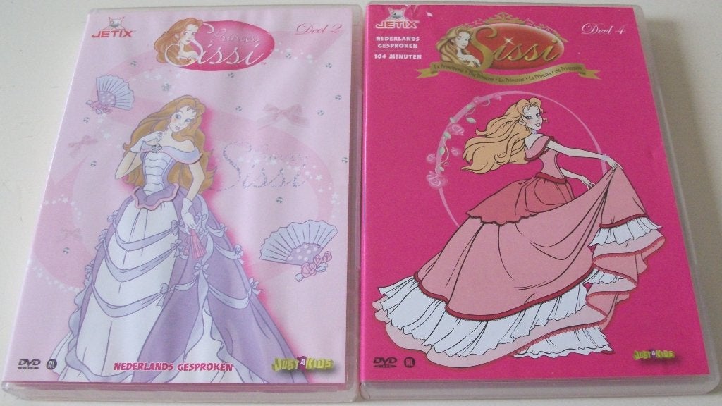 Film-Serie *** PRINSES SISSI *** Deel 2 + 4, Alle leeftijden, Ophalen of Verzenden, Gebruikt, Nederlands
