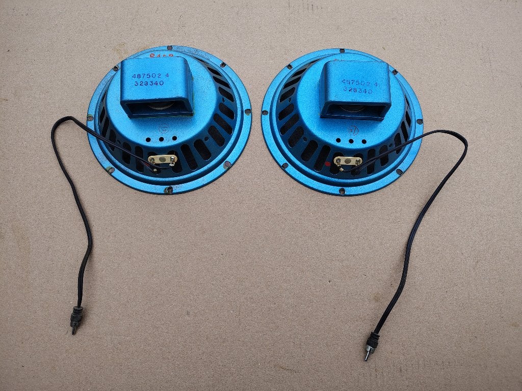 2x Hoge Tonen Speakers Seeburg LPC1 (1963) jukebox, Verzenden, Gebruikt, 1950 tot 1960, Seeburg