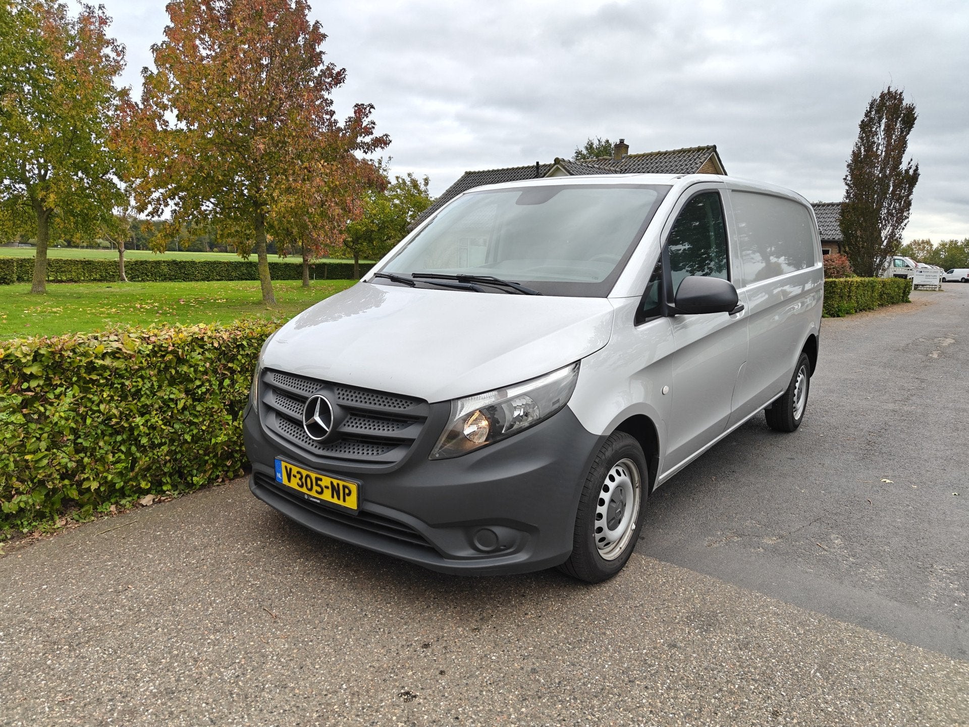 Mercedes-Benz Vito 111 CDI Functional Lang AIRCO BJ 2018, Auto's, Voorwielaandrijving, Stof, Gebruikt, Euro 6