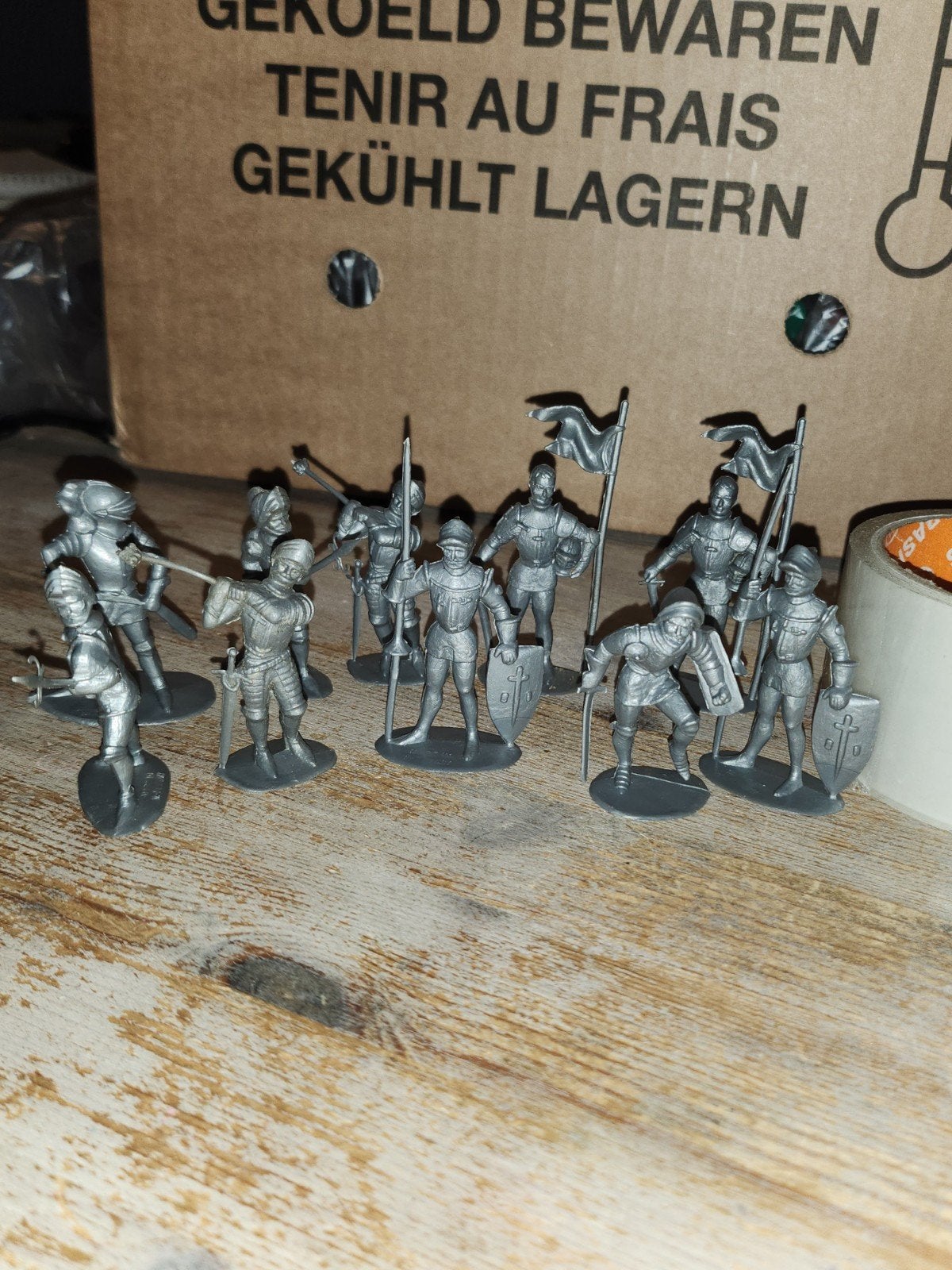 vintage Jean Höfler ridders ca 1960s, Verzamelen, Ophalen of Verzenden, Gebruikt