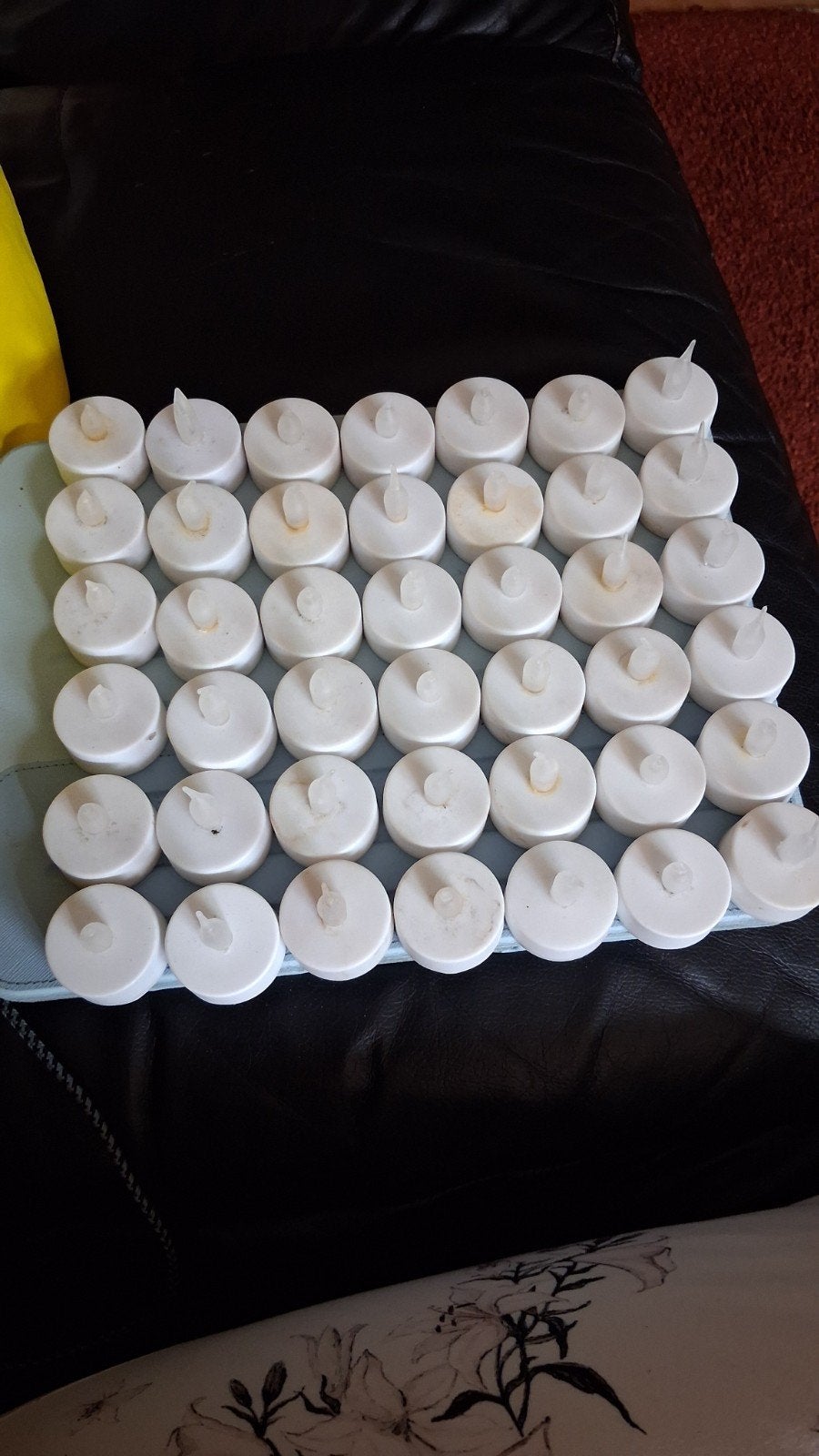 42 Led Kaarsjes 🌸 zonder batterijtje, Ophalen of Verzenden
