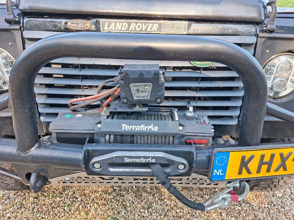 Land Rover Defender 1990, Zwart, 3.9 liter V8 Automaat, 6p, foto 11