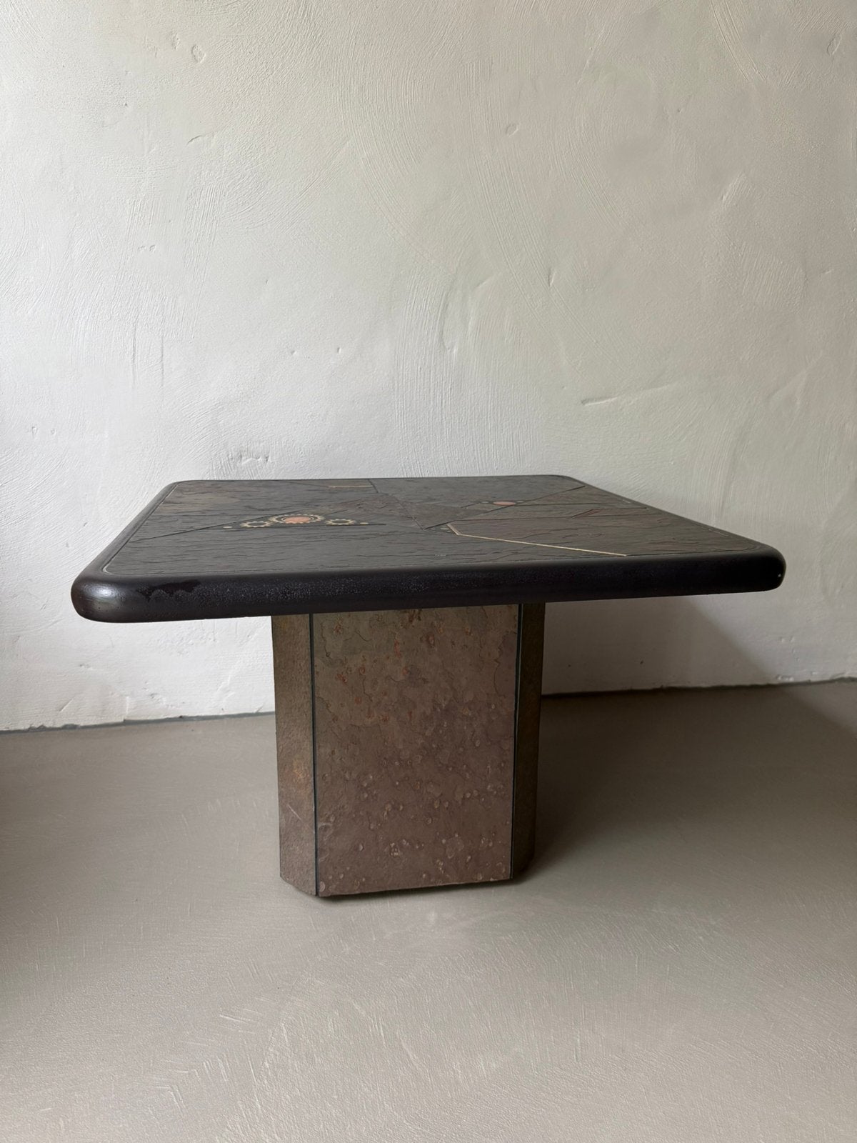 Vintage Brutalist salontafel Paul Kingma, Ophalen of Verzenden, Zo goed als nieuw, 50 tot 100 cm