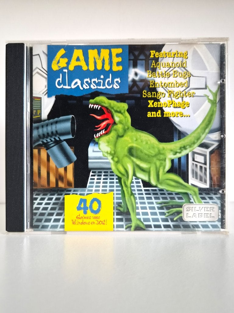 Game Classics Vol.8 - Silver Label - PC cd-rom, Avontuur en Actie, 1 speler, Ophalen of Verzenden, Zo goed als nieuw