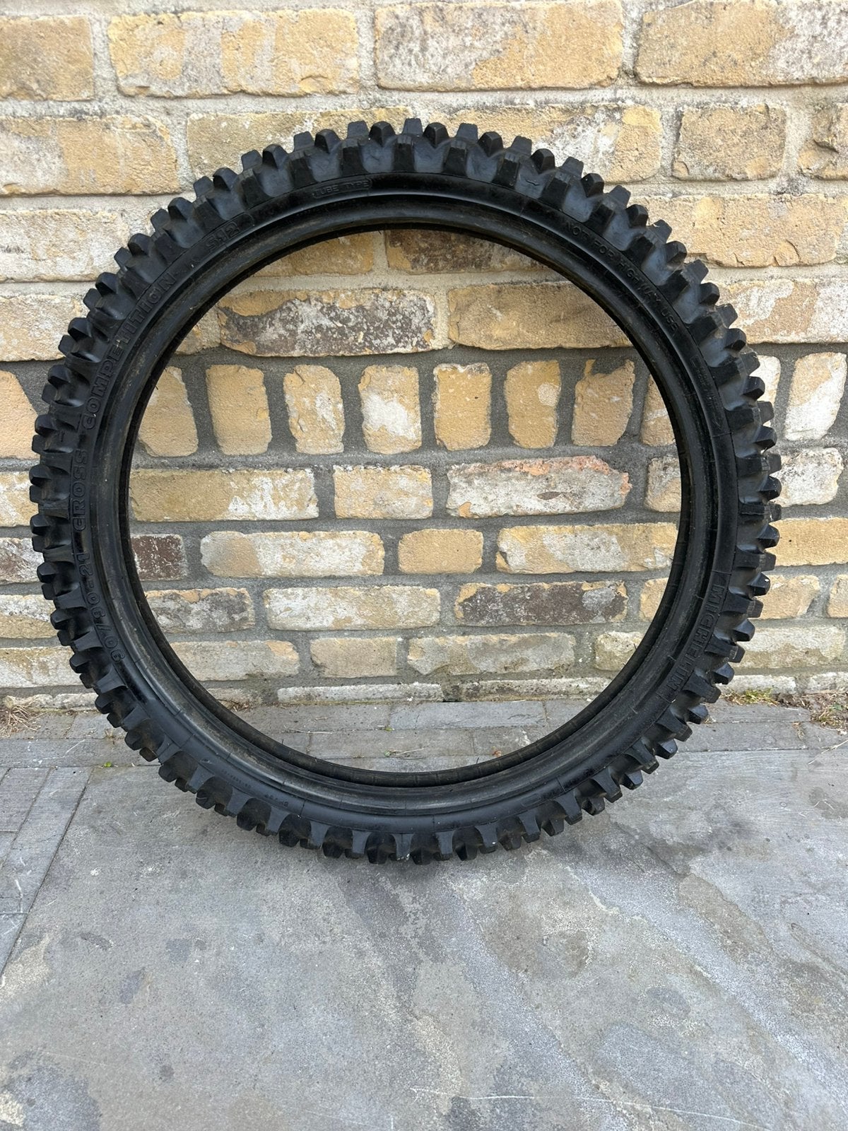KREIDLER CROSSER VOORBAND VHS GEBBEN KVV HOEMOET 21 inch, Ophalen of Verzenden, Gebruikt, Overige typen