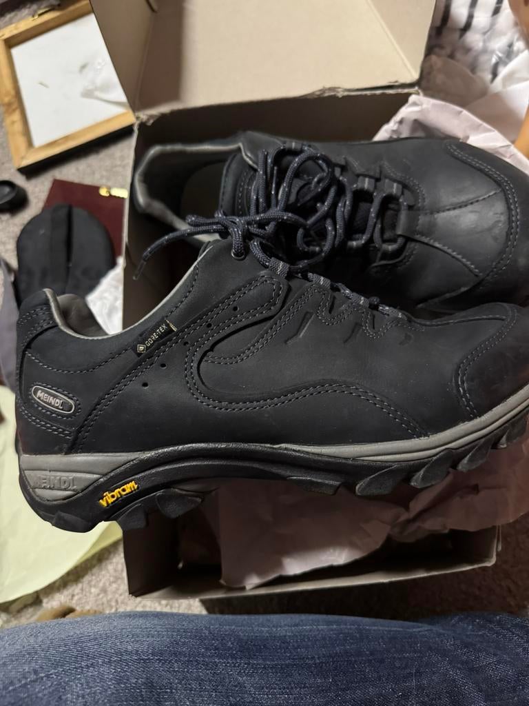 Meindl caracas gtx, Kleding | Heren, Schoenen, Ophalen of Verzenden, Zo goed als nieuw, Bruin, Wandelschoenen of Bergschoenen
