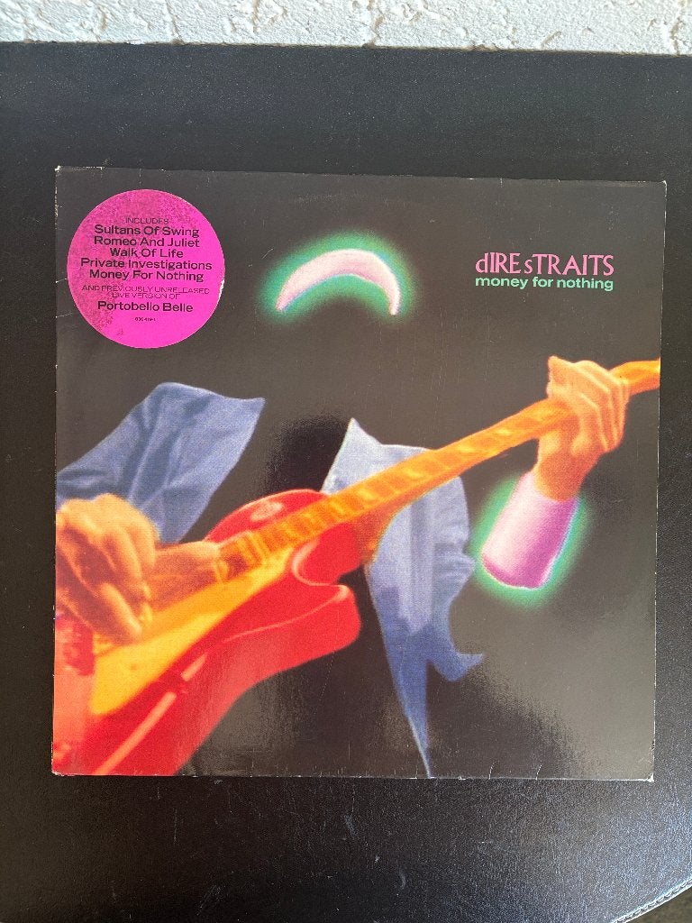 Dire Straits - Money For Nothing - 1988 - Europese persing, Cd's en Dvd's, LP, Gebruikt, Ophalen of Verzenden, 12 inch