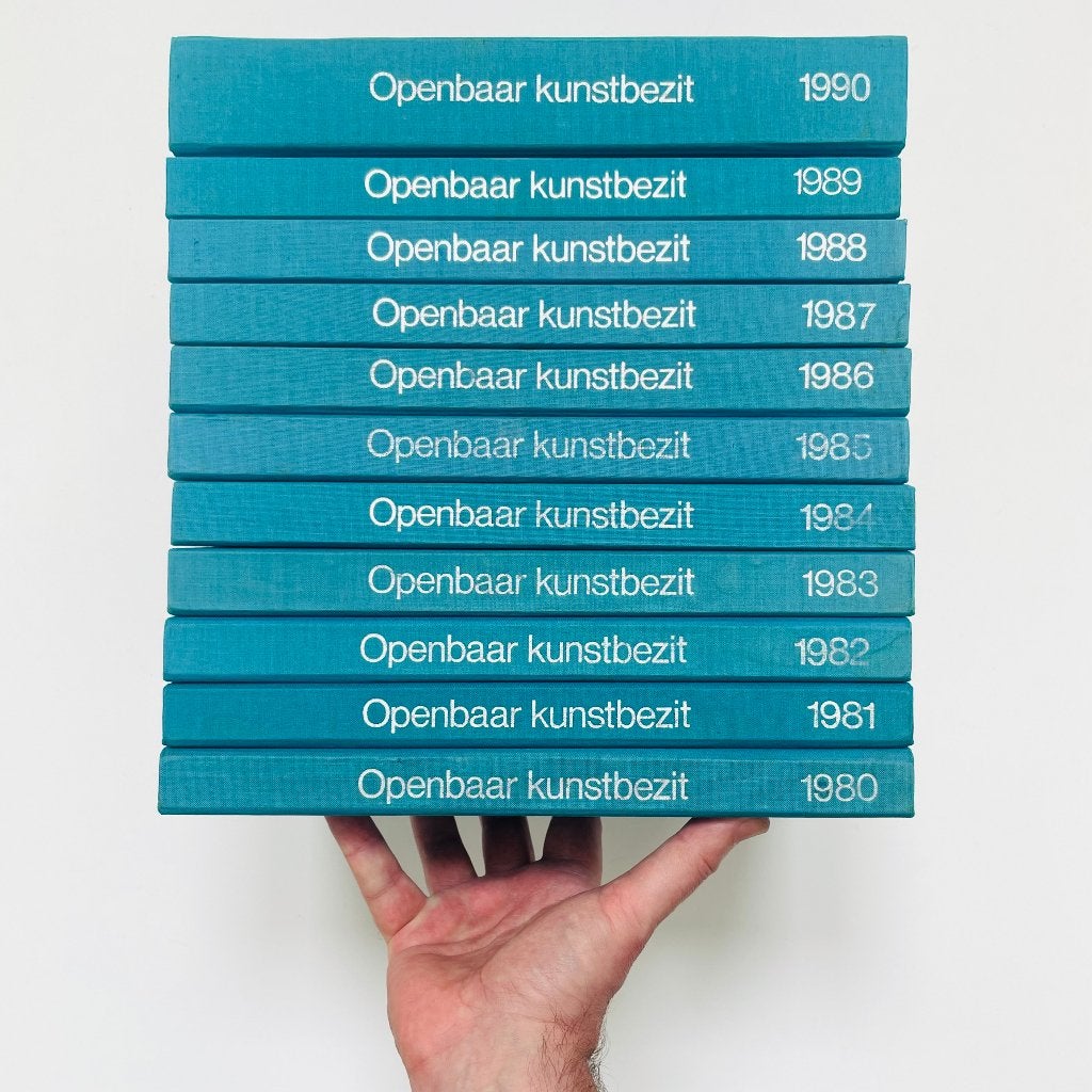 Openbaar Kunstbezit - Jaargang 1980 t/m 1990, Boeken, Ophalen, Gelezen