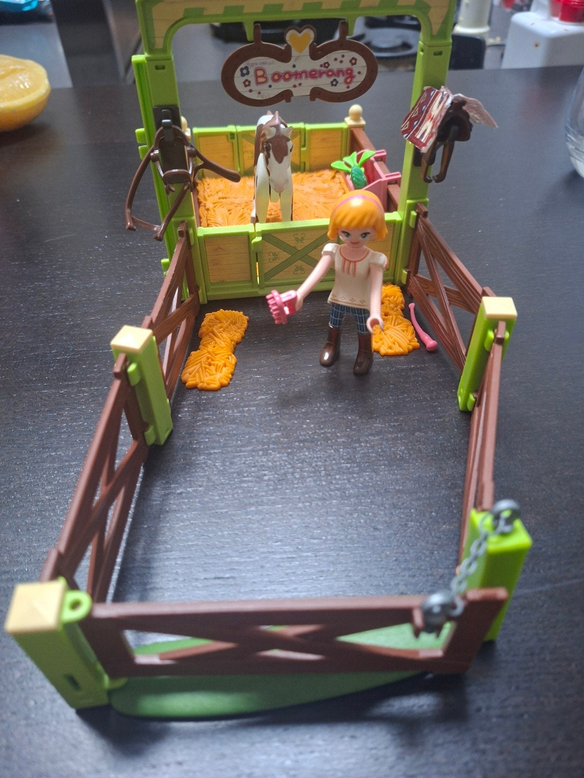 Playmobil Spirit Boomerang met abigail 9480, Ophalen of Verzenden, Zo goed als nieuw, Jongen of Meisje