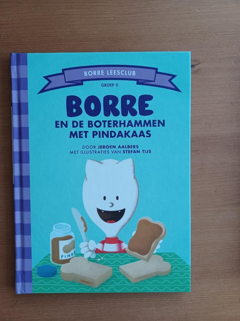 Borre en de boterhammen met pindakaas, Gelezen, Jeroen Aalbers / Stefan Tijs, Fictie algemeen, Jongen of Meisje
