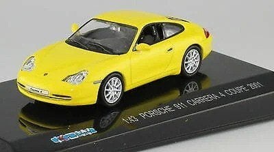 Porsche 911 Carrera 4 Coupe geel, Ophalen of Verzenden, Nieuw, Auto, Overige merken
