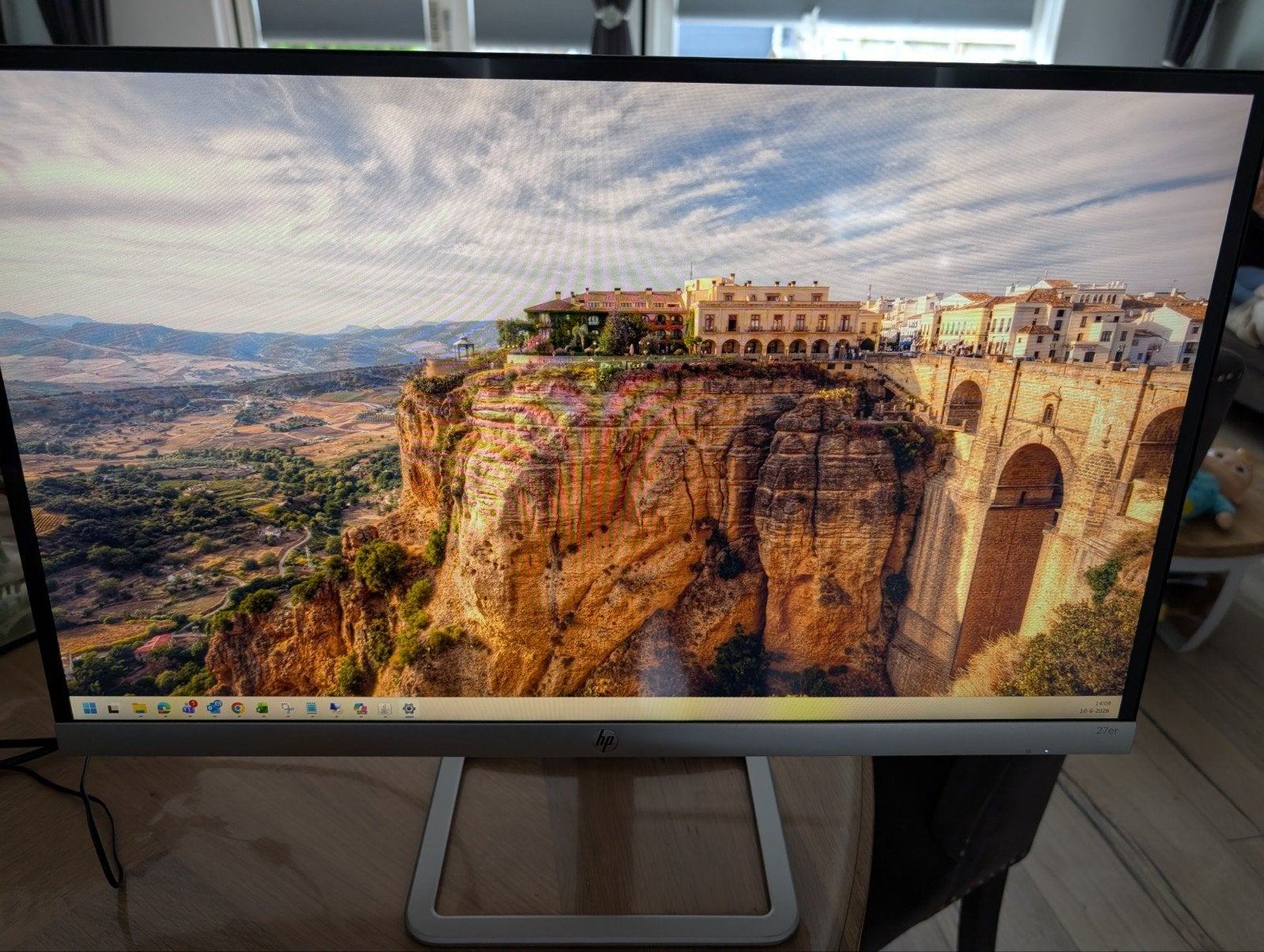 HP 27fw monitor - Full HD IPS scherm, Ophalen, Full HD, Zo goed als nieuw, 60 Hz of minder