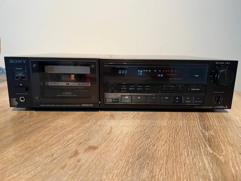 Sony TC-K555ES II Cassettedeck - High-End Audio, Ophalen, Enkel, Sony, Tiptoetsen