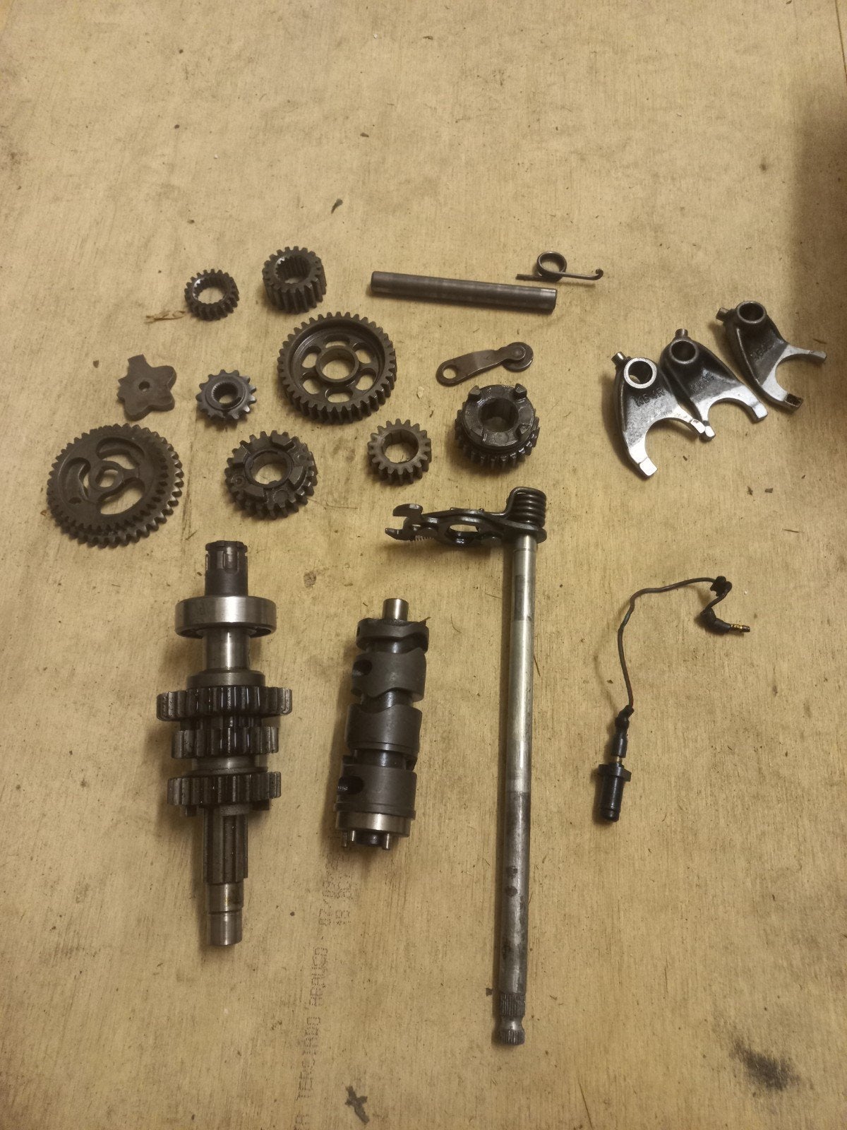 Honda rebel 250 onderdelen: nokkenas, versnellingsbak, Ophalen of Verzenden, Gebruikt