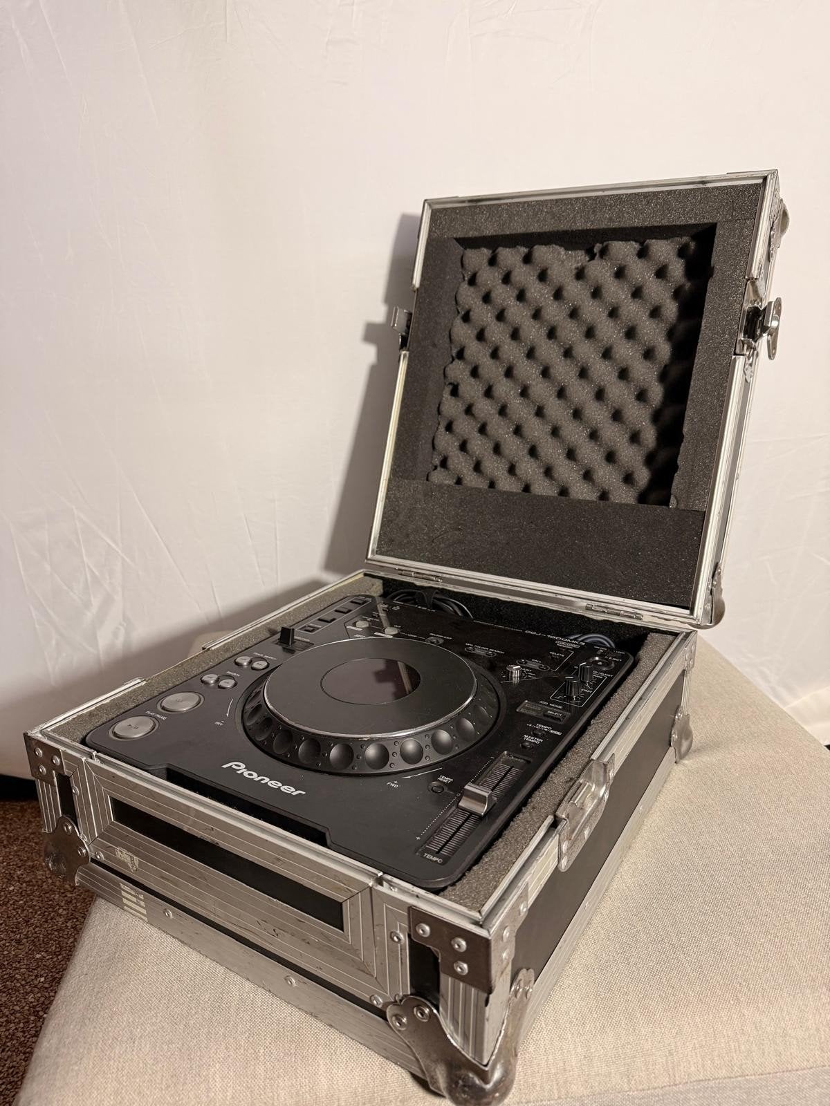Pioneer CDJ-1000MK3 CD-speler met flightcase, Ophalen of Verzenden, Gebruikt, Dj-set, Pioneer
