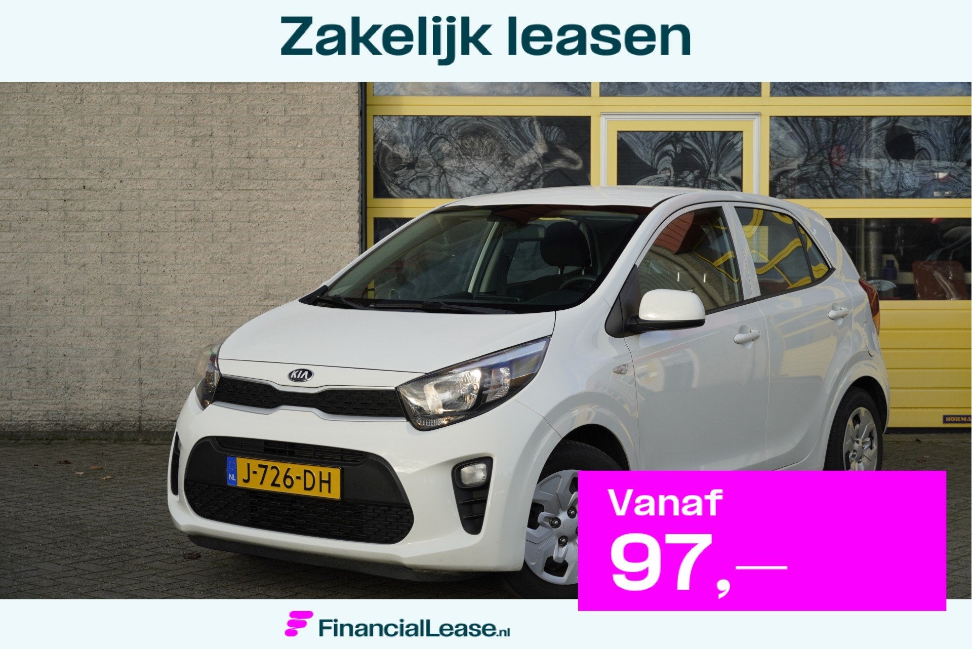 Kia Picanto 1.0 5drs ComfortLine BJ2020 Audio | Airco | Stuu, Voorwielaandrijving, Stof, Gebruikt, 4 stoelen