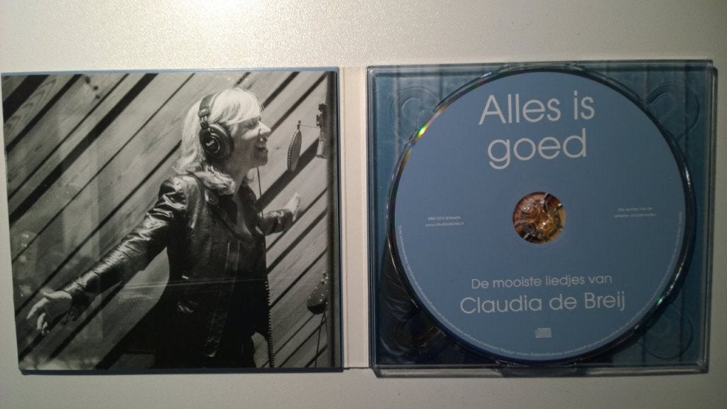 Claudia de Breij - Alles Is Goed, Ophalen of Verzenden, Zo goed als nieuw, Pop