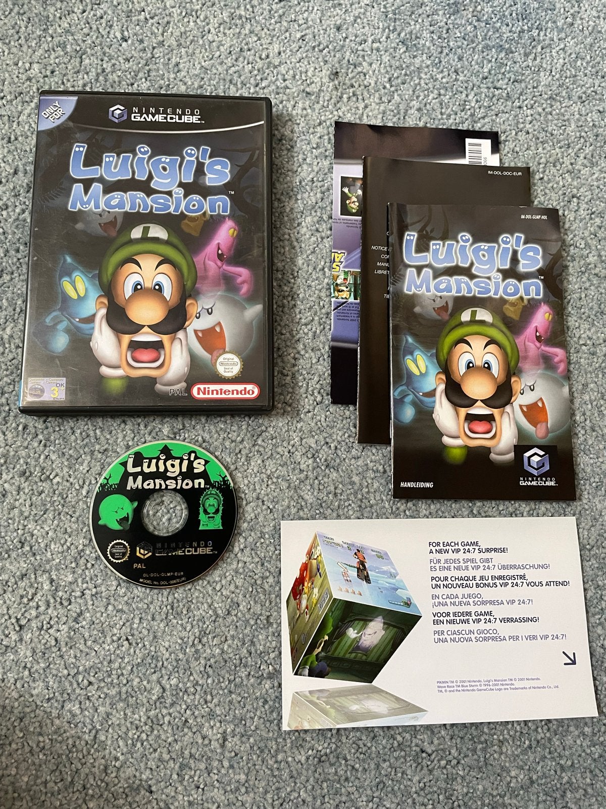 Luigi's Mansion - Nintendo GameCube (PAL), Spelcomputers en Games, 1 speler, _, _, Ophalen of Verzenden