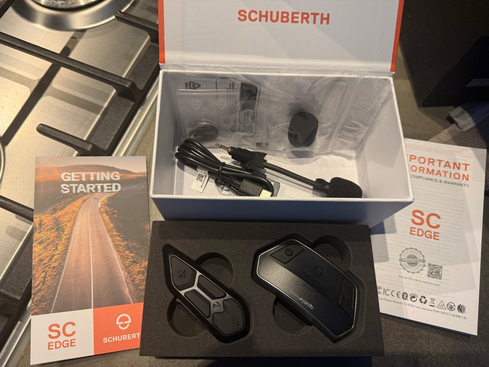 Schuberth SC1 Edge Communicatiesysteem voor motorhelm, Ophalen of Verzenden, Nieuw