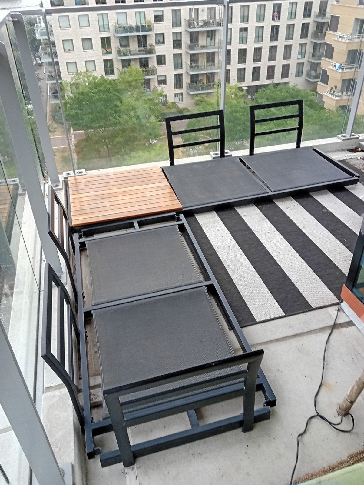 Le Sud Tuinbank/Loungeset 220x200cm (zonder poten/kussens), Ophalen