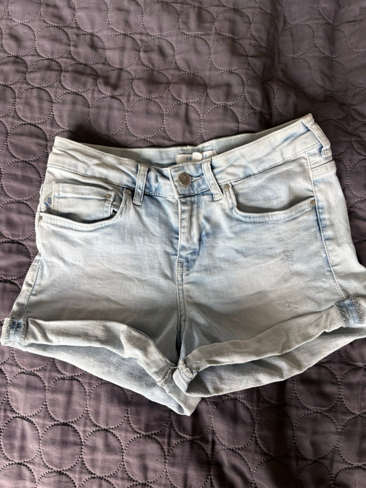 Antt Blue denim shorts - Maat XS, Kort, Blauw, Ophalen of Verzenden, Zo goed als nieuw