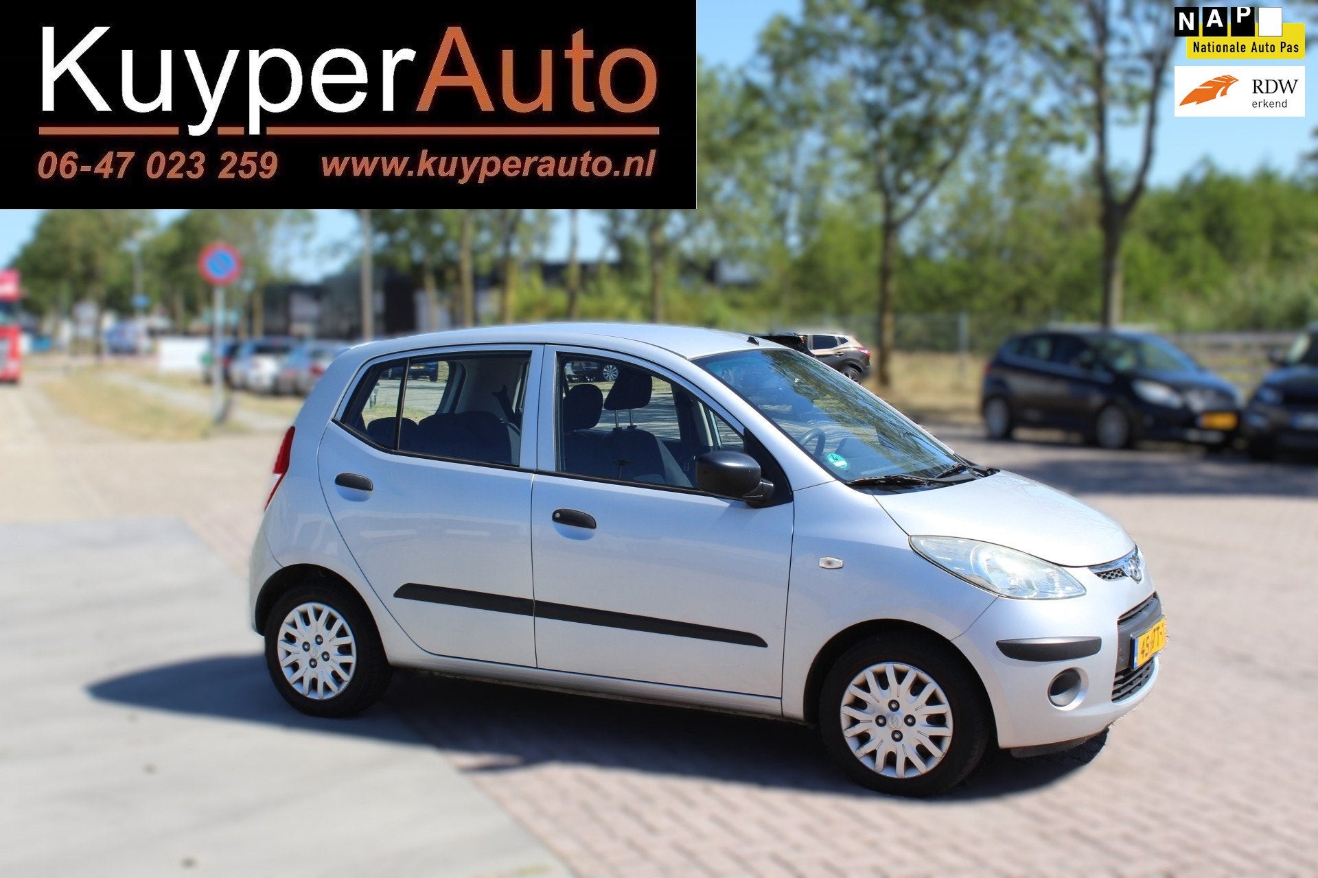 Hyundai I10 1.1 Active Cool NAP NETTE AUTOMAAT PARKEERSENSOR, Auto's, Hyundai, Gebruikt, 31 €/maand, 4 cilinders, Metallic lak